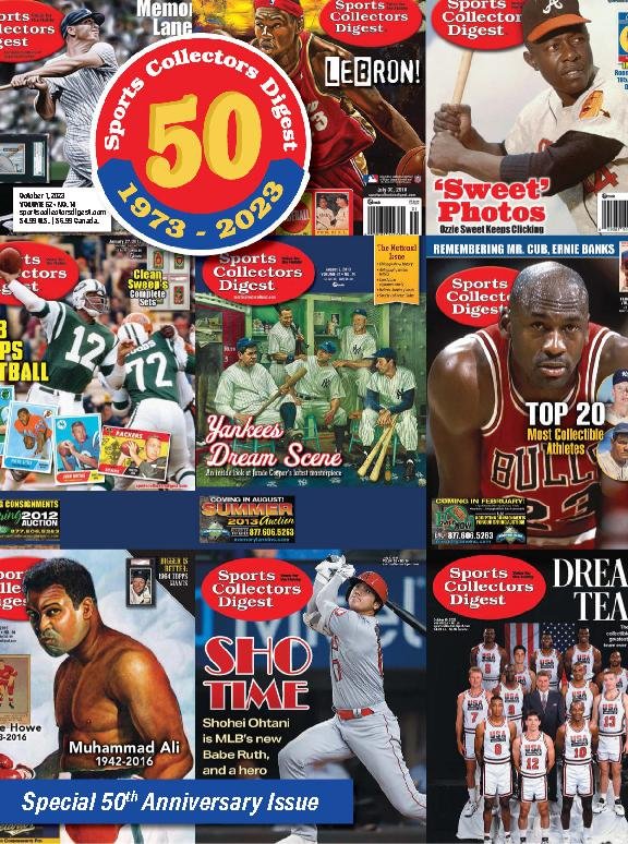 Give a Gift of Sports Collectors Digest Magazine subscription. Save 90% off!