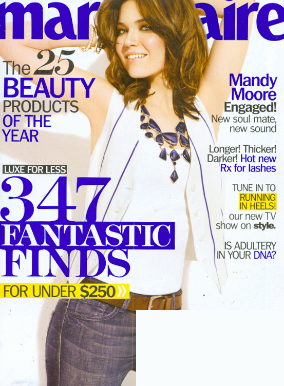 marie-claire April 01, 2009 Issue Cover