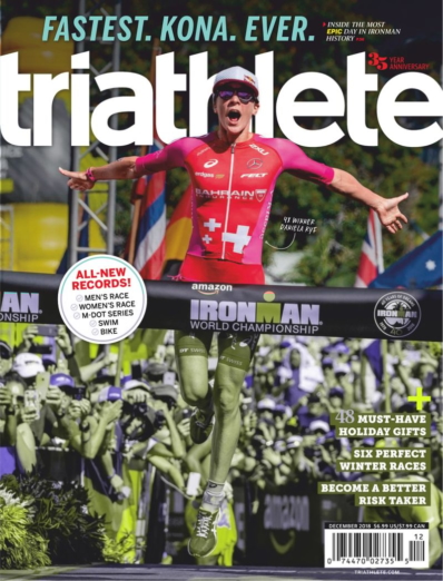 Triathlete December 01, 2018 Issue Cover