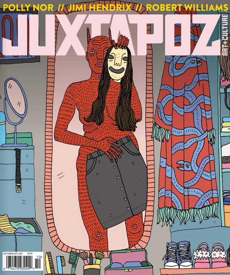 Juxtapoz October 01, 2017 Issue Cover