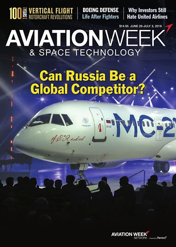 Aviation-Week-and-Space-Technology June 20, 2016 Issue Cover