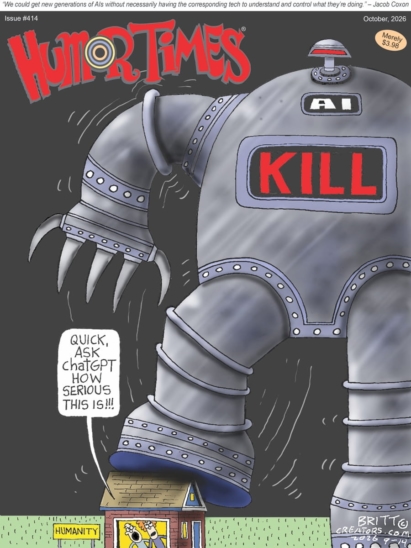 Humor Times October 01, 2026 Issue Cover