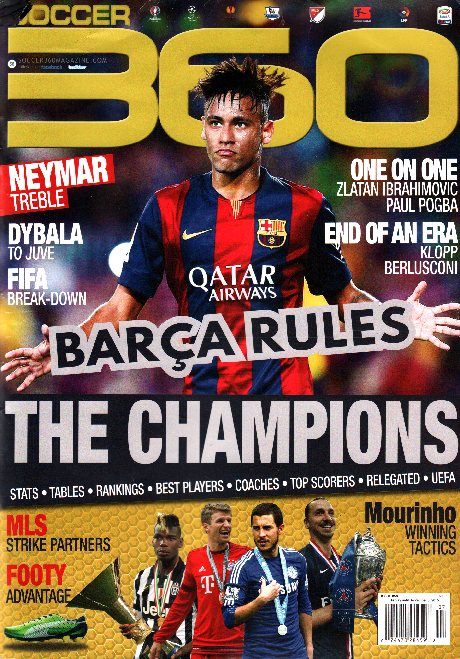 Soccer-360 July 01, 2015 Issue Cover