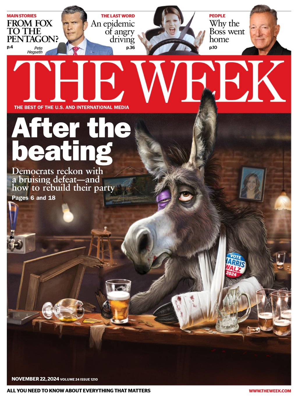 The-Week November 22, 2024 Issue Cover