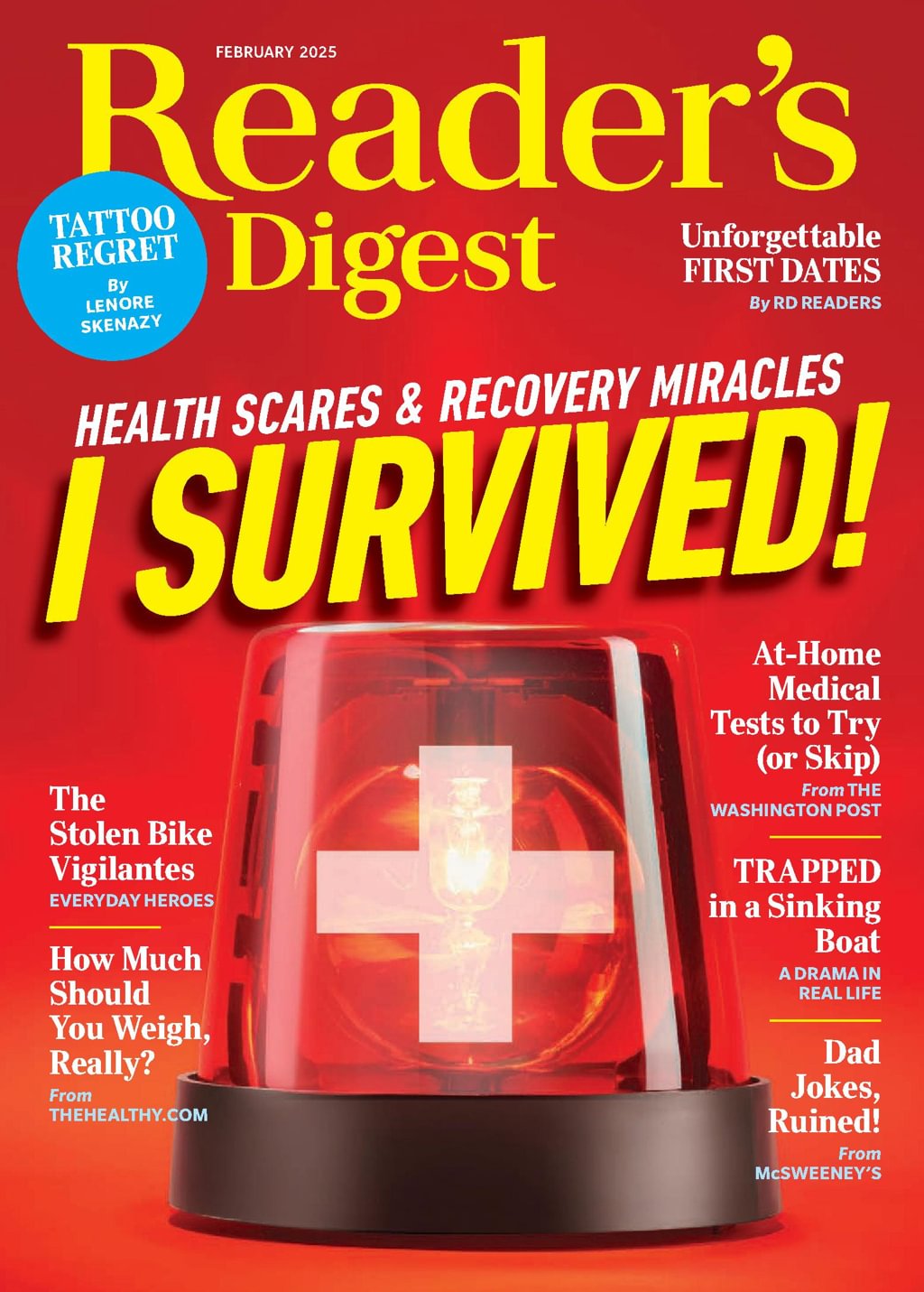Readers-Digest February 01, 2025 Issue Cover
