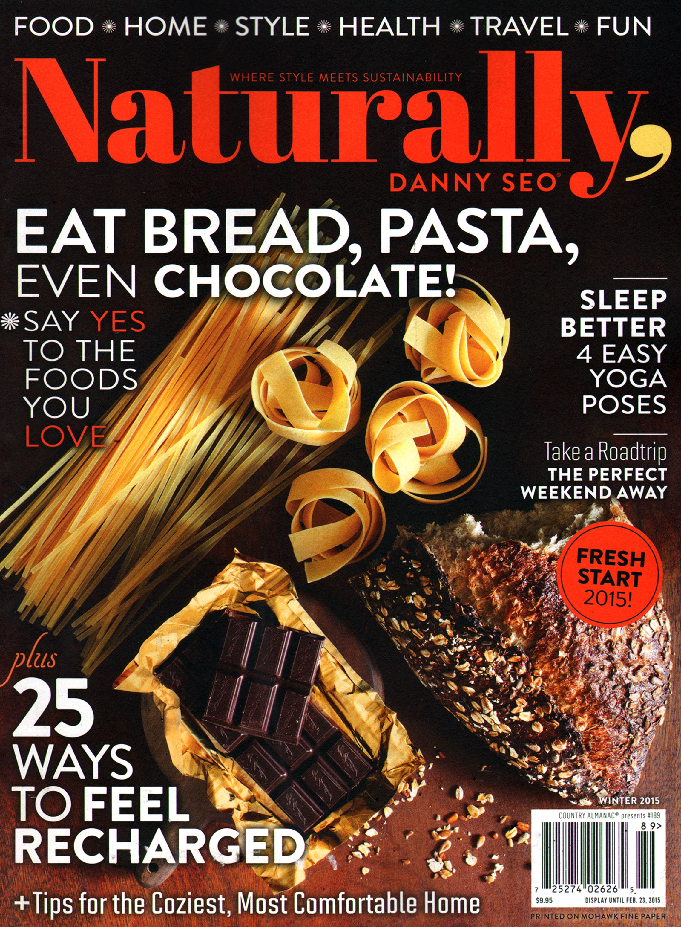Naturally-Danny-Seo December 01, 2015 Issue Cover