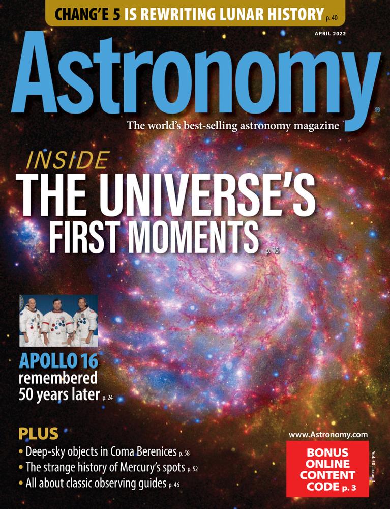 Astronomy April 01, 2022 Issue Cover