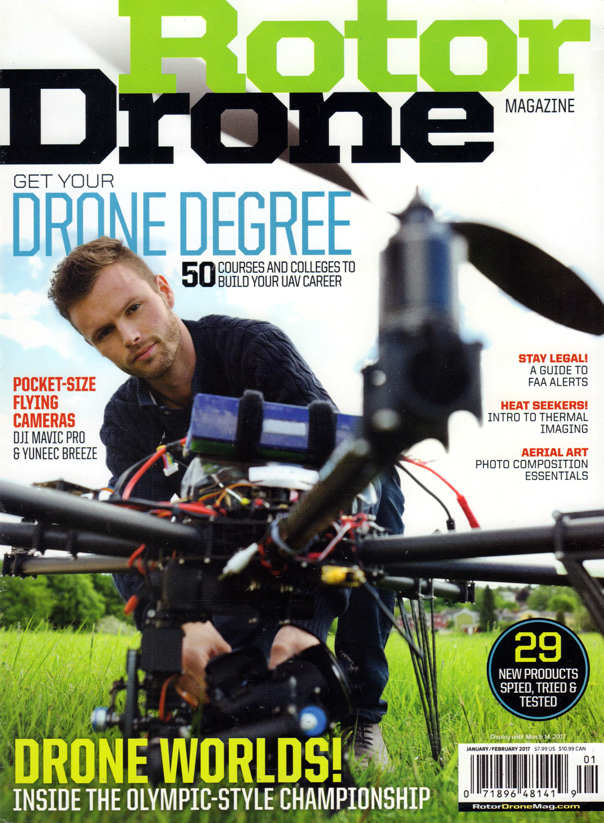Rotor-Drone-Pro January 01, 2017 Issue Cover