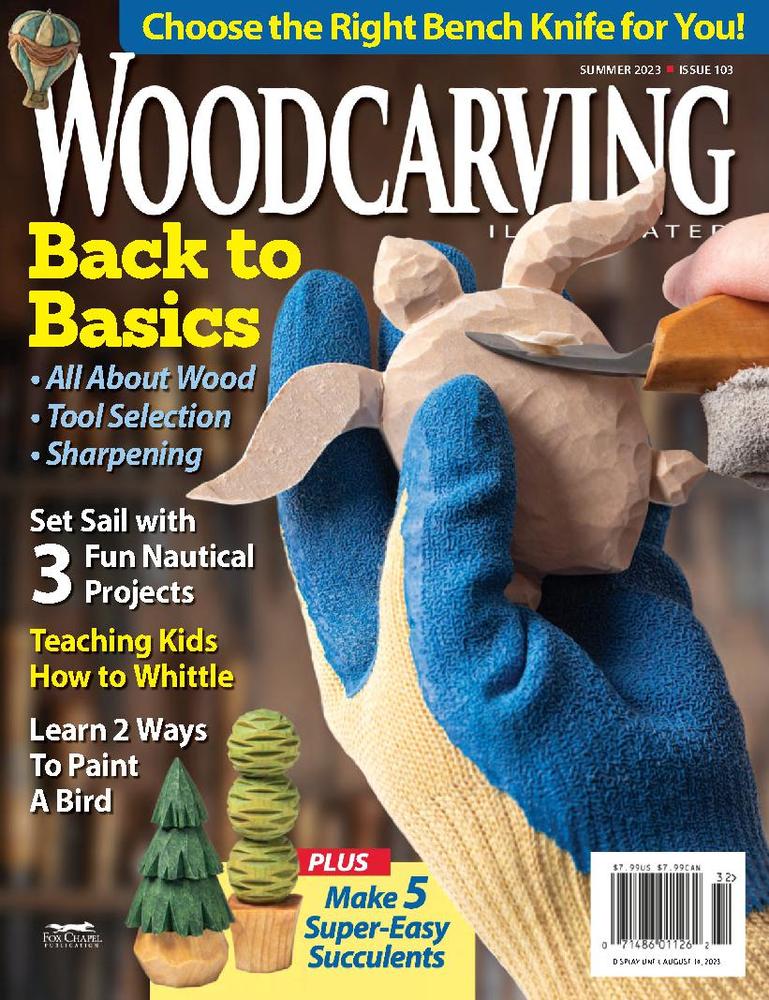 Wood-Carving-Illustrated June 01, 2023 Issue Cover