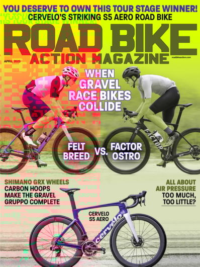 Road Bike Action April 01, 2023 Issue Cover