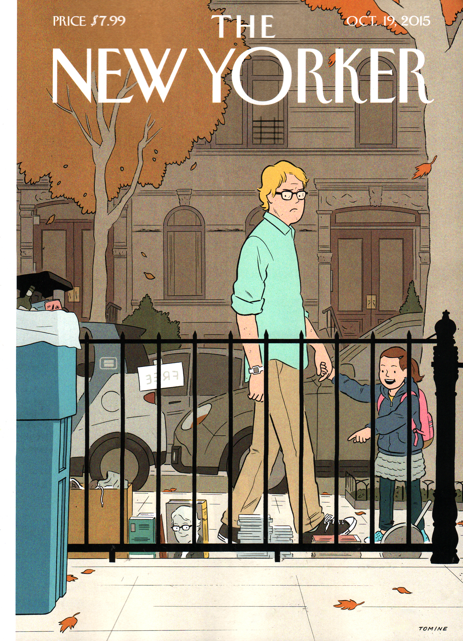 The-New-Yorker October 19, 2015 Issue Cover