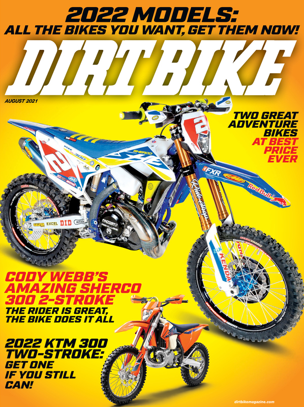 Dirt-Bike August 01, 2021 Issue Cover