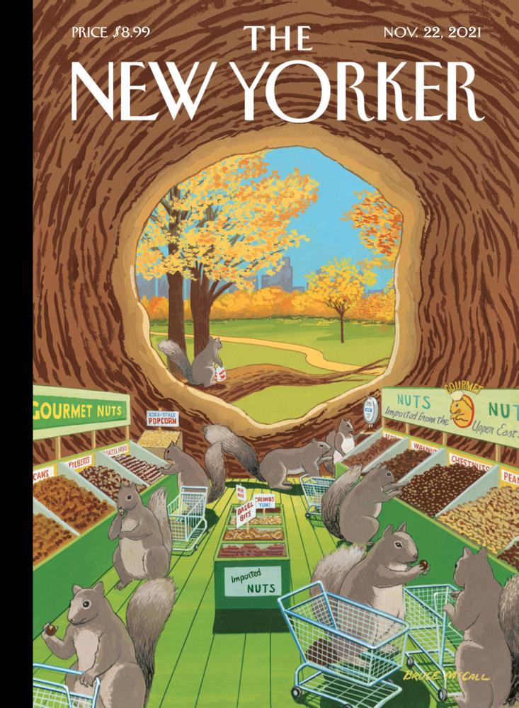 The-New-Yorker November 22, 2021 Issue Cover