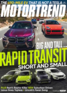 Motor-Trend November 01, 2020 Issue Cover