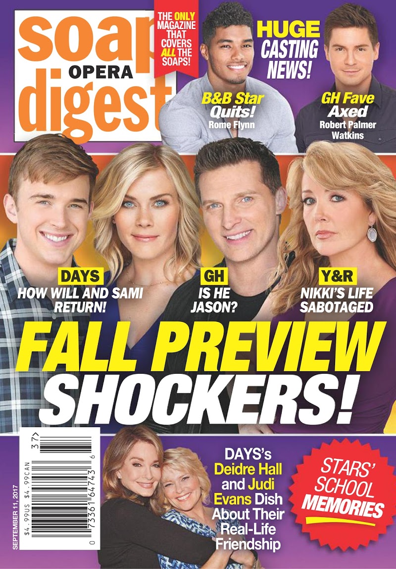 soap-opera-digest September 11, 2017 Issue Cover