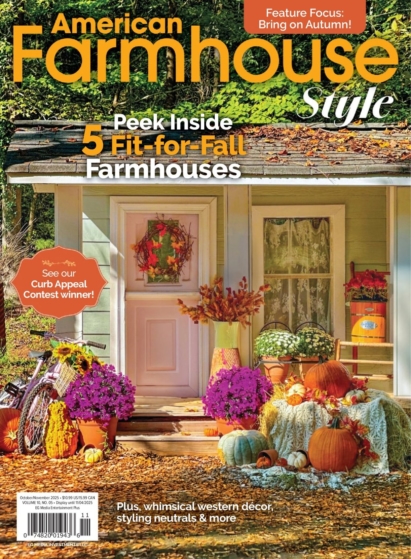 American Farmhouse Style October 01, 2025 Issue Cover
