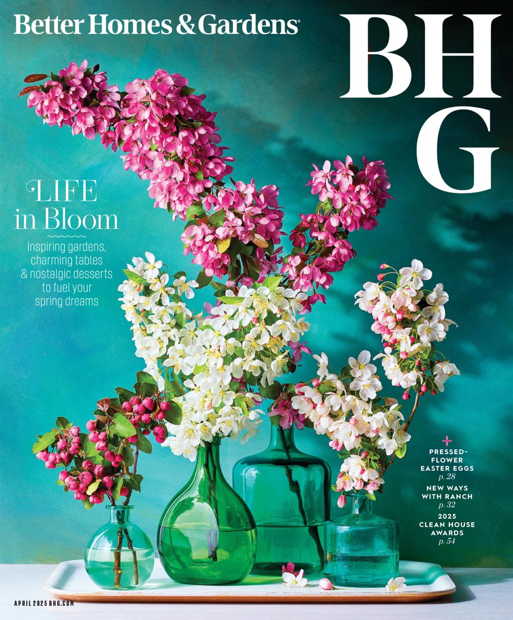 Better-Homes-and-Gardens April 01, 2025 Issue Cover