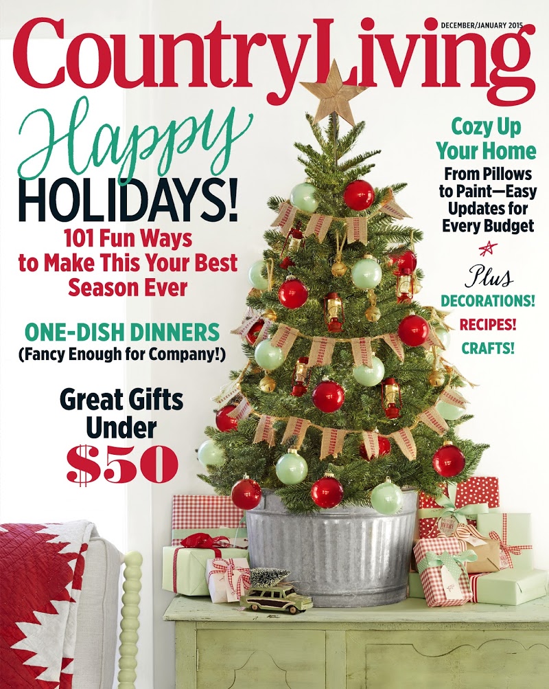Country-Living December 01, 2014 Issue Cover