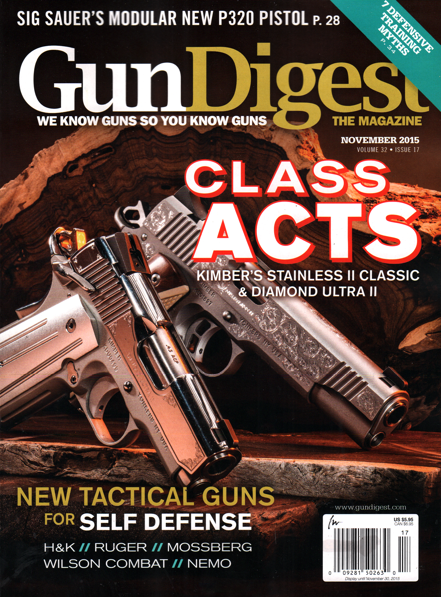 Gun-Digest November 01, 2015 Issue Cover