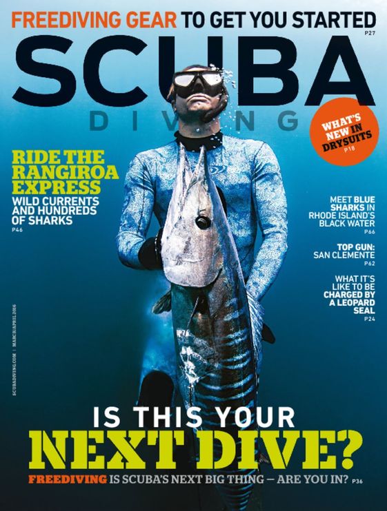 Scuba-Diving March 01, 2016 Issue Cover