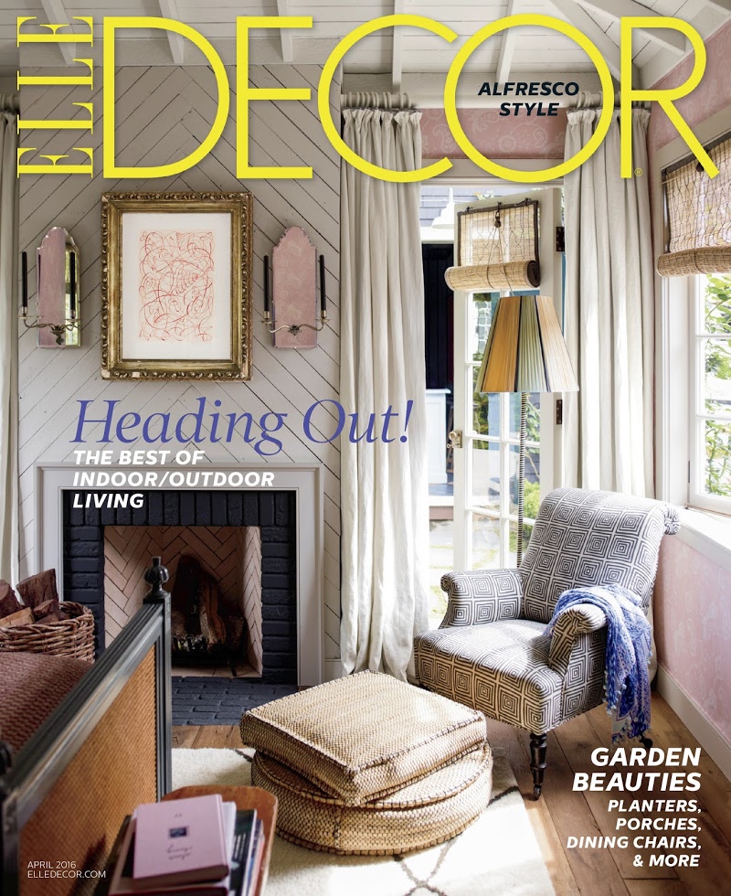 Elle-Decor April 01, 2016 Issue Cover