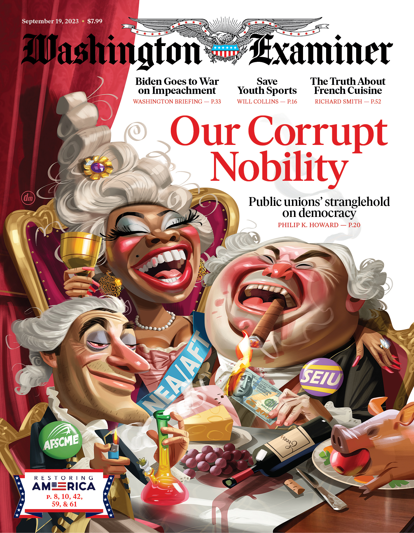 Washington-Examiner September 19, 2023 Issue Cover