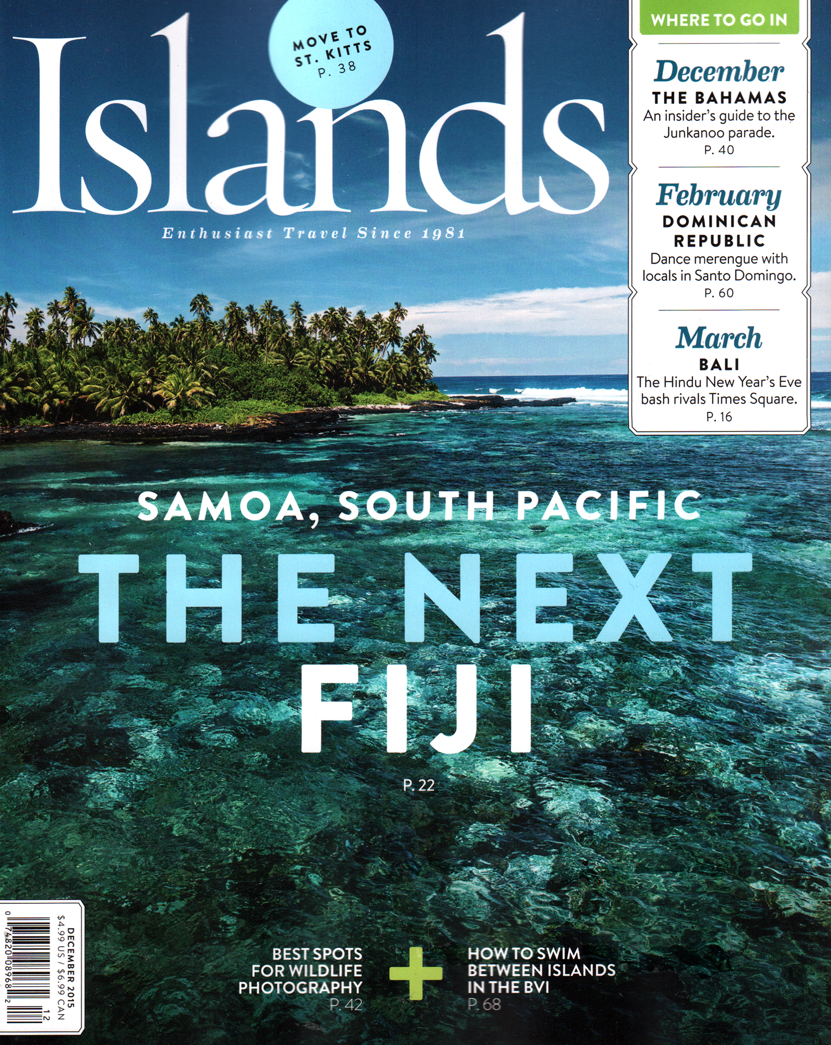 Islands December 01, 2015 Issue Cover