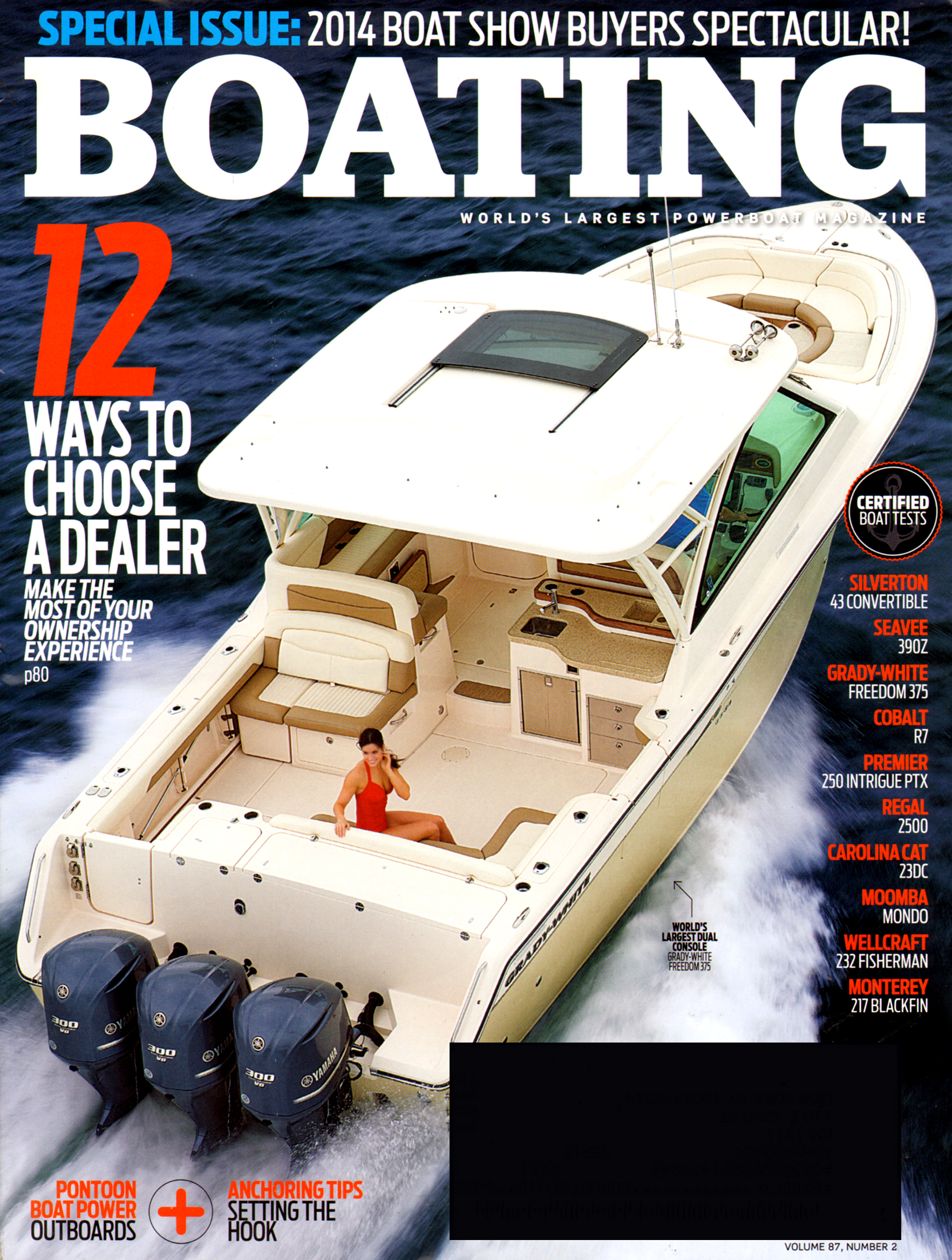 Boating February 01, 2014 Issue Cover