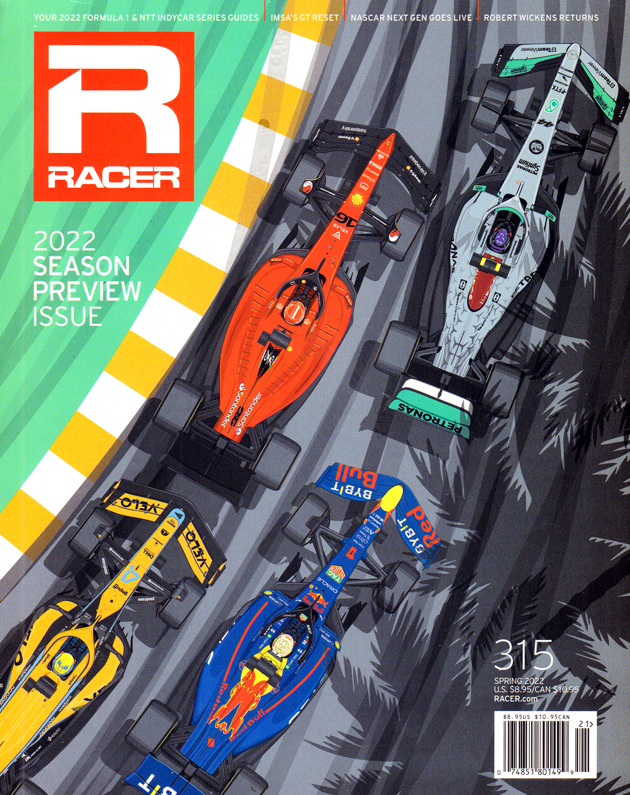 Racer March 01, 2022 Issue Cover