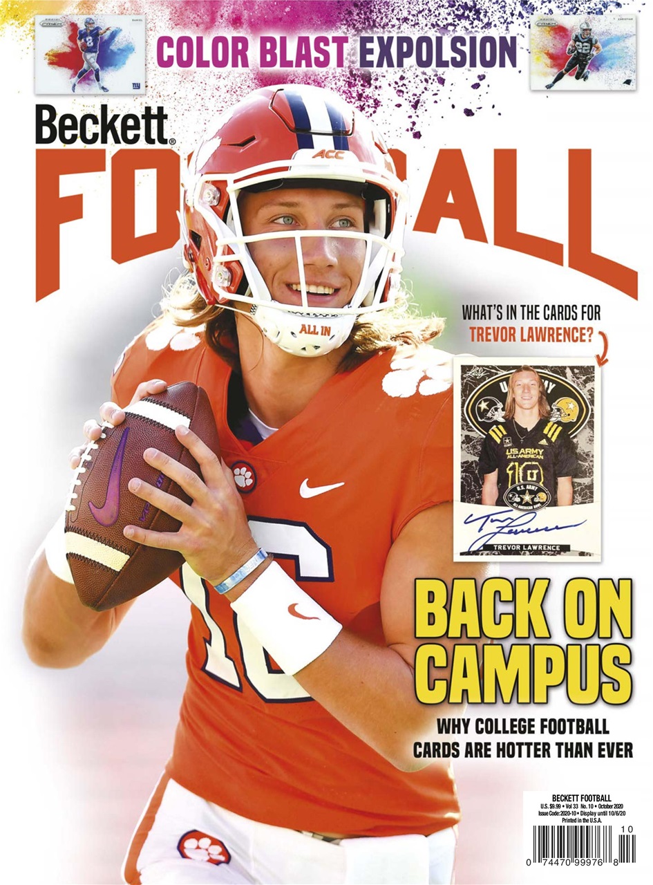 Beckett-Football October 01, 2020 Issue Cover