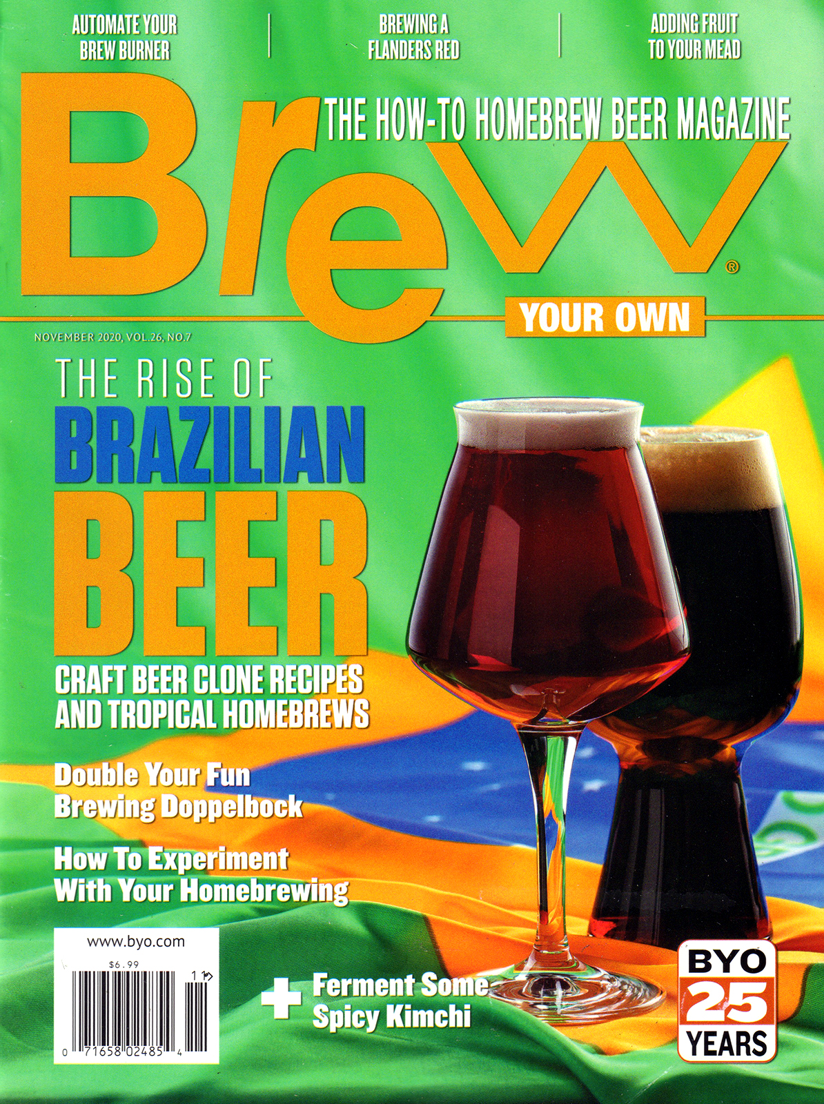 Brew-Your-Own November 01, 2020 Issue Cover