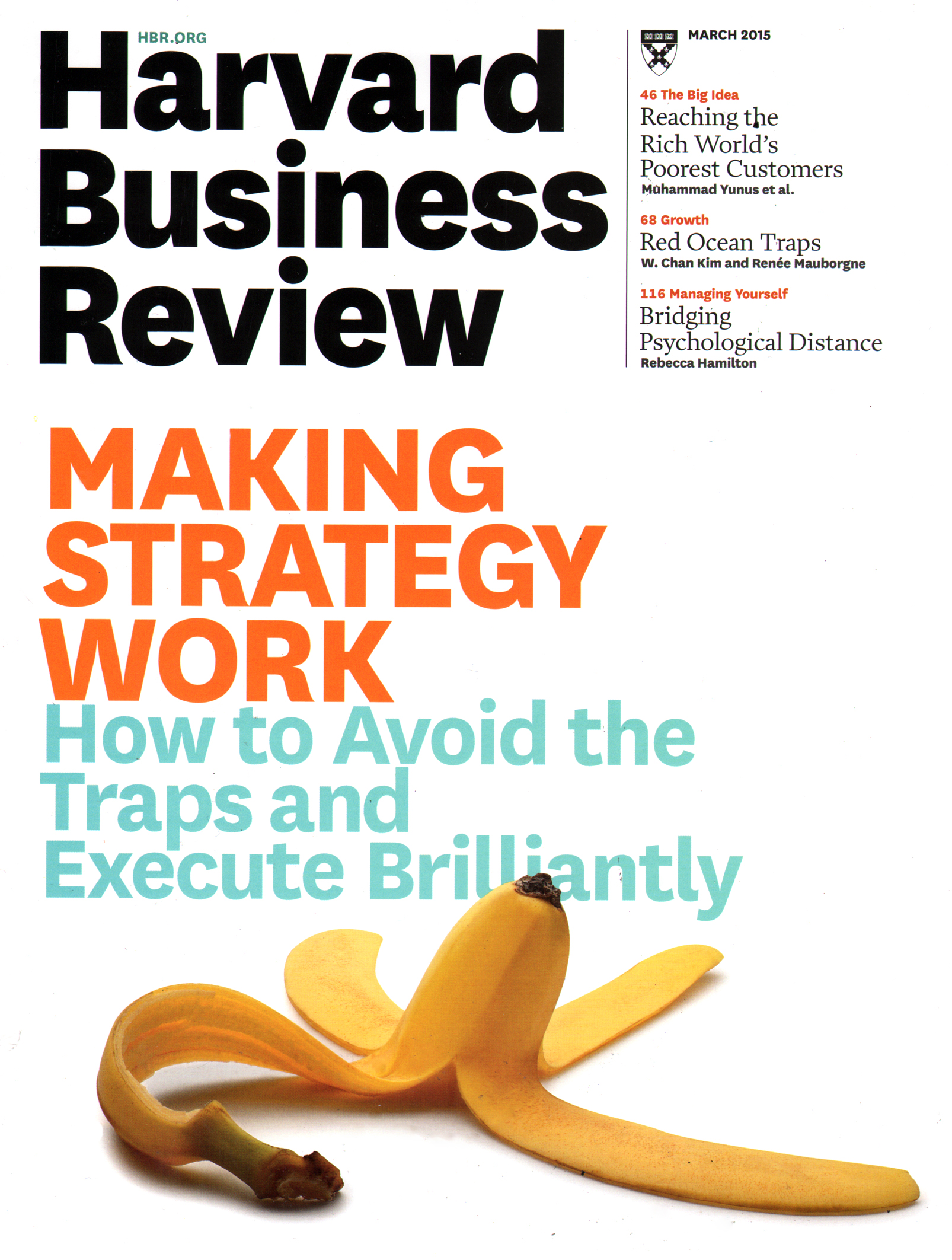 Harvard-Business-Review March 01, 2015 Issue Cover