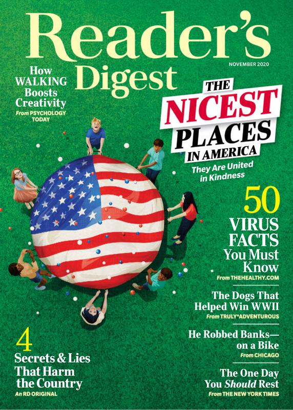 Readers-Digest November 01, 2020 Issue Cover