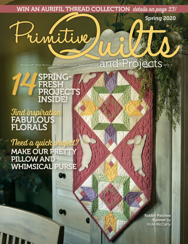 Primitive-Quilts-and-Projects March 01, 2020 Issue Cover