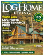 Log-and-Timber-Home-Living September 01, 2018 Issue Cover