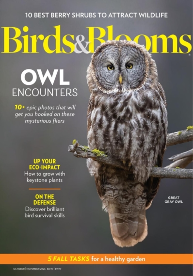 Birds & Blooms October 01, 2026 Issue Cover