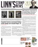 Linns-Stamp-News-Weekly October 14, 2019 Issue Cover