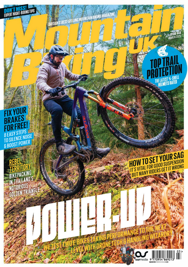 Mountain-Biking-UK March 01, 2025 Issue Cover