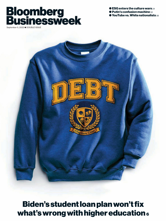 Bloomberg-Businessweek September 05, 2022 Issue Cover