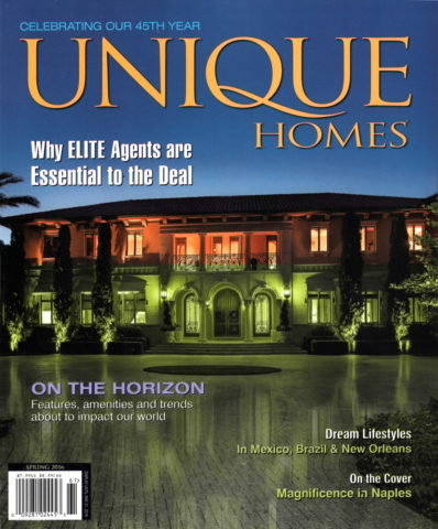 Unique Homes March 01, 2016 Issue Cover