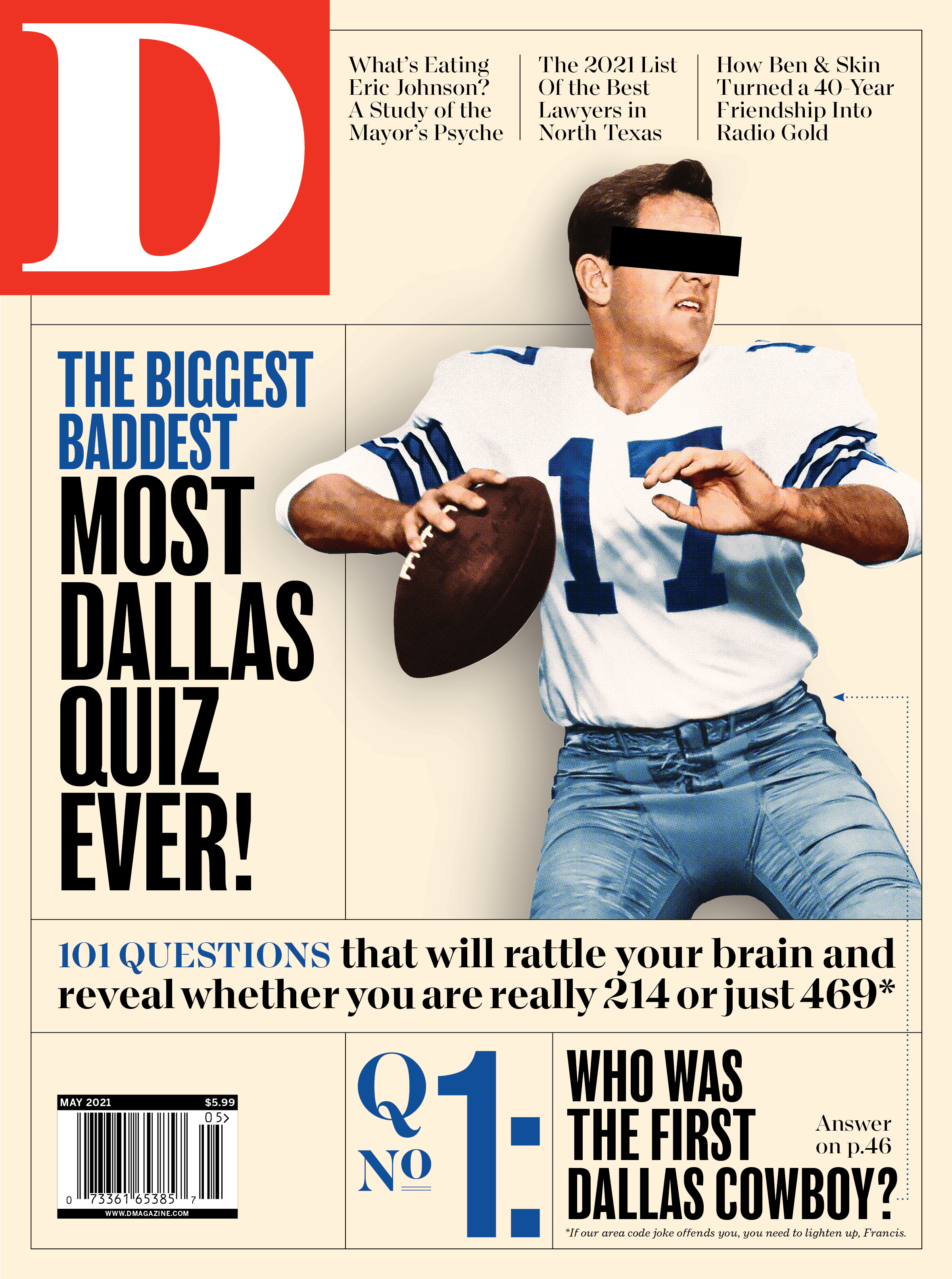 D-Magazine May 01, 2021 Issue Cover