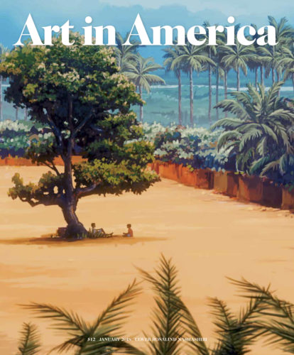 Art-In-America January 01, 2018 Issue Cover