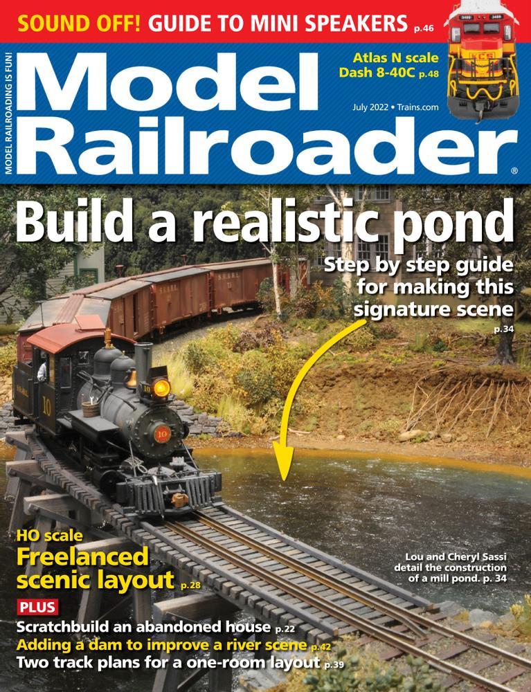 model-railroader July 01, 2022 Issue Cover