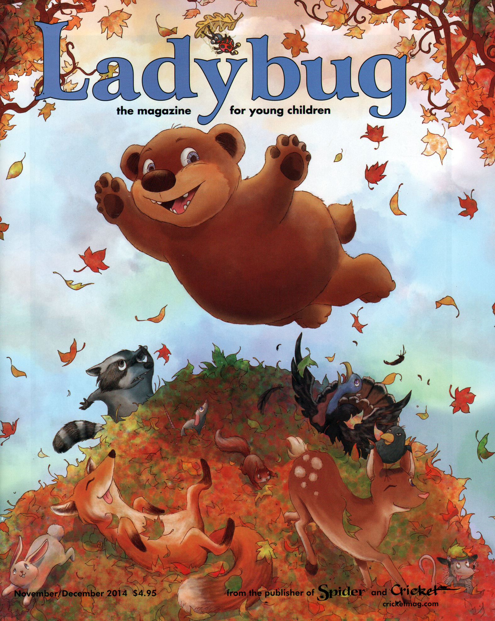 Ladybug November 01, 2014 Issue Cover