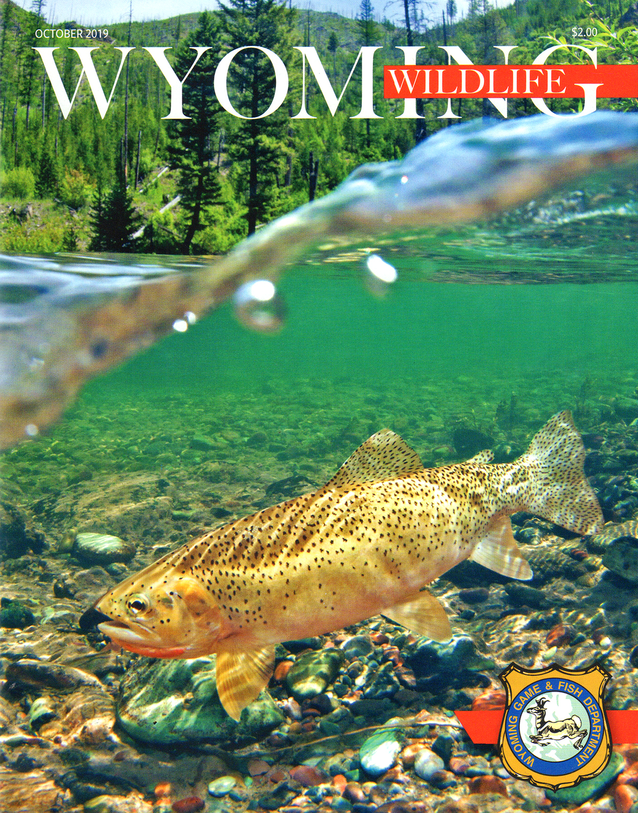 Wyoming-Wildlife October 01, 2019 Issue Cover