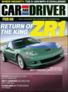 Car-And-Driver February 01, 2008 Issue Cover
