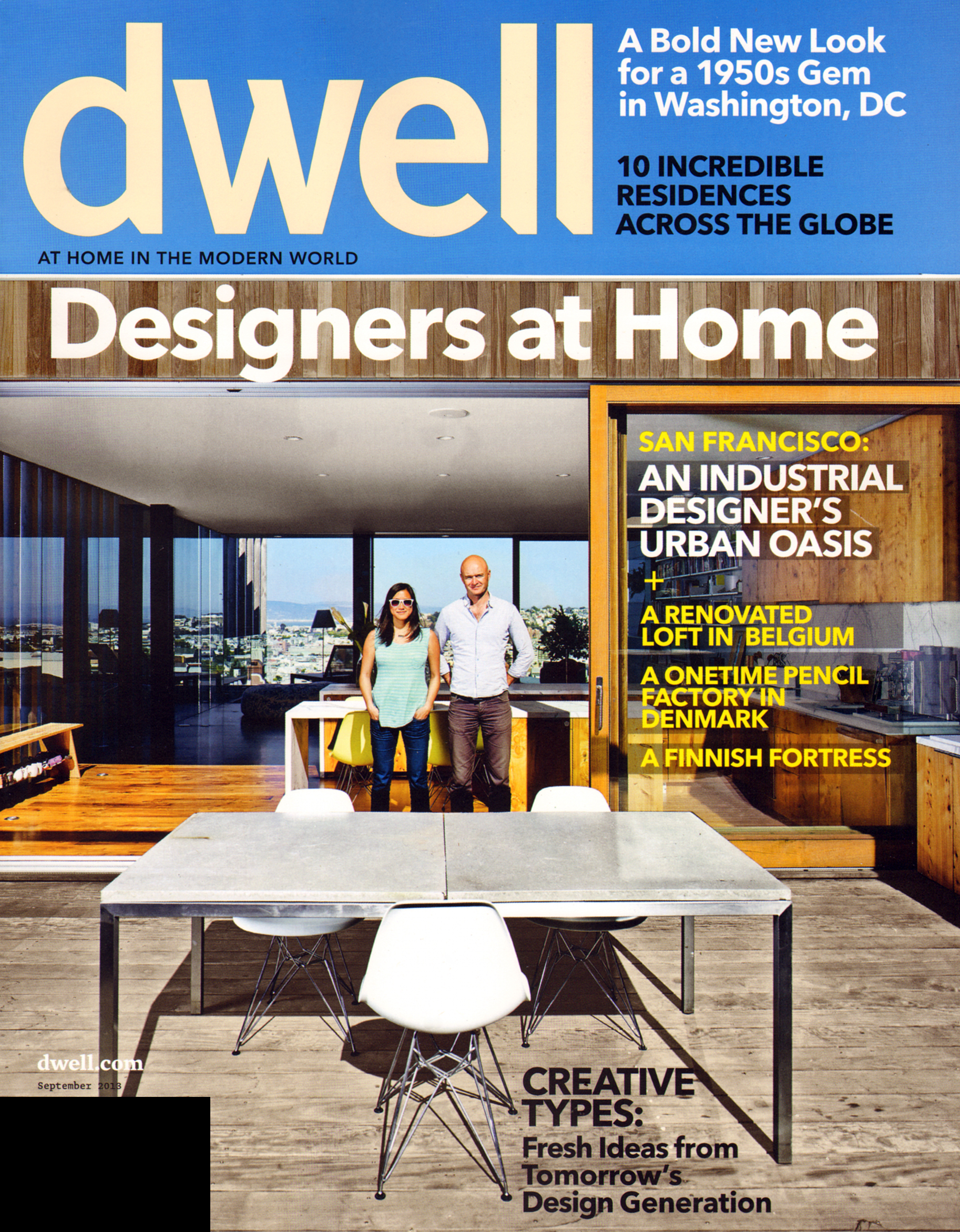 Dwell September 01, 2013 Issue Cover