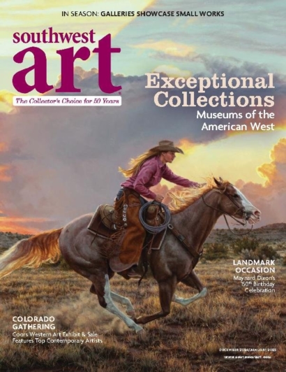 Southwest Art December 01, 2024 Issue Cover