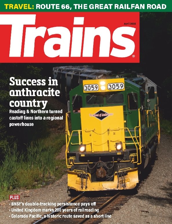 Trains April 01, 2025 Issue Cover