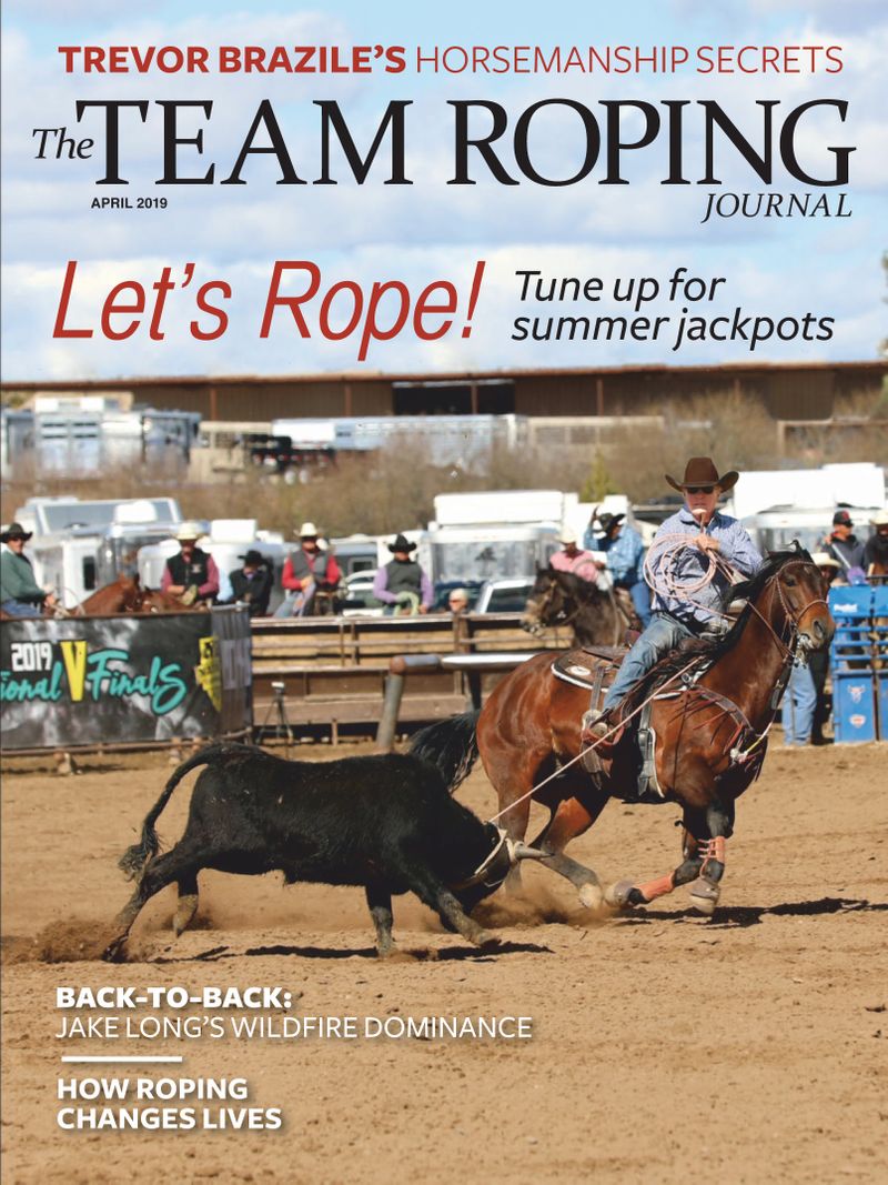 The-Team-Roping-Journal April 01, 2019 Issue Cover